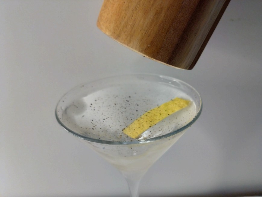 A Martini with Pepper