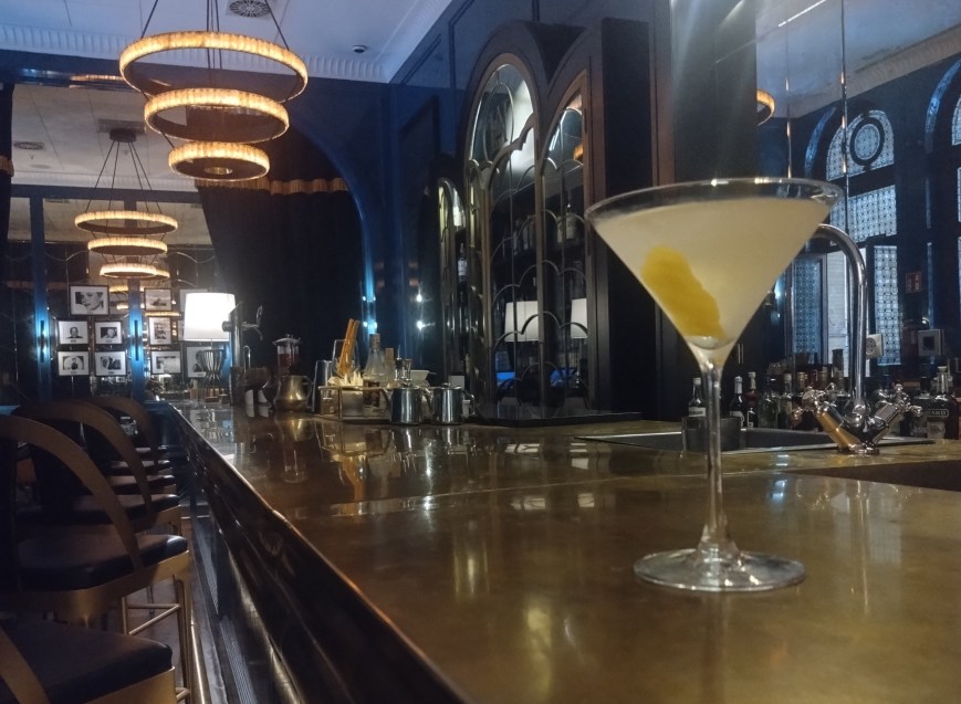 A Vesper at Bar Americano in Seville